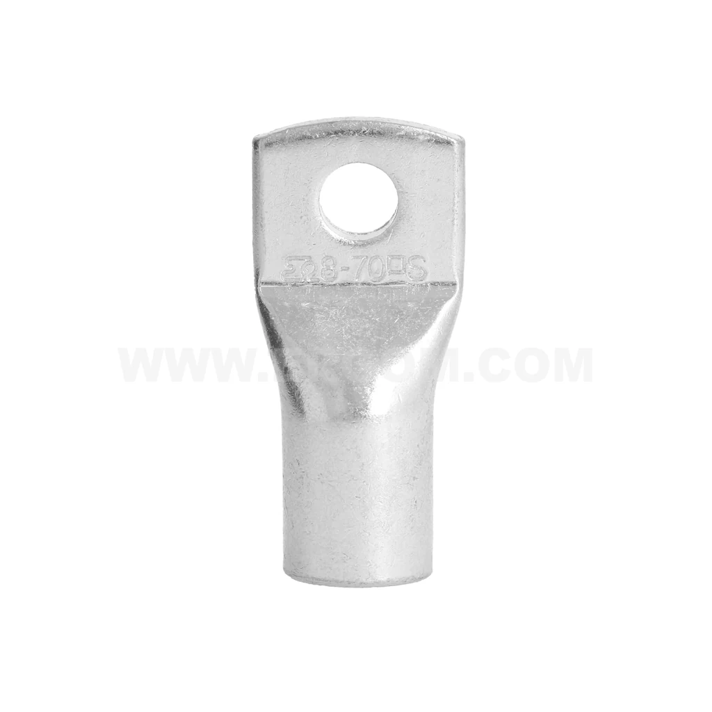 ERGOM KOR 70/8 — końcówka oczkowa miedziana cynowana 70 mm², otwór M8