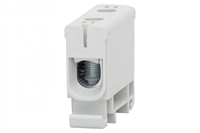 F-ELEKTRO F2.0121 — listwa zaciskowa ZU 1-torowa 2,5–50 mm², szara