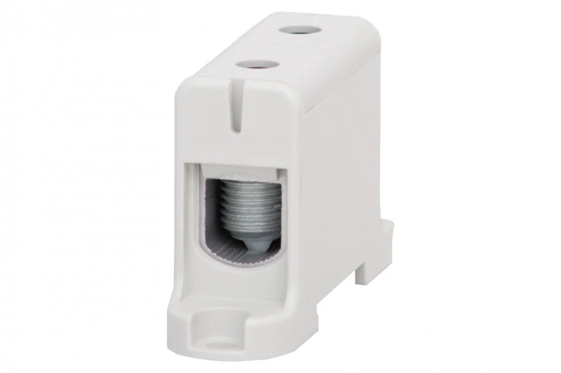 F-ELEKTRO F2.0283 — listwa zaciskowa ZU 1-torowa 16–95 mm², szara