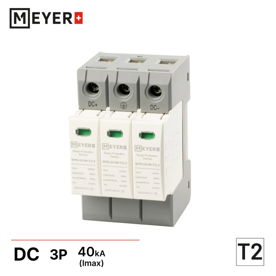Meyer SPD-DCW-T2-3 — ogranicznik przepięć DC typ 2, 1000 V, 3P