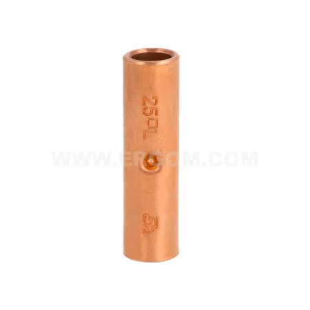 ERGOM ZM 25 — tulejka łącząca miedziana 25 mm²