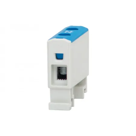 F-ELEKTRO F2.0230 — listwa zaciskowa ZU 1-torowa 1,5–16 mm², niebieska