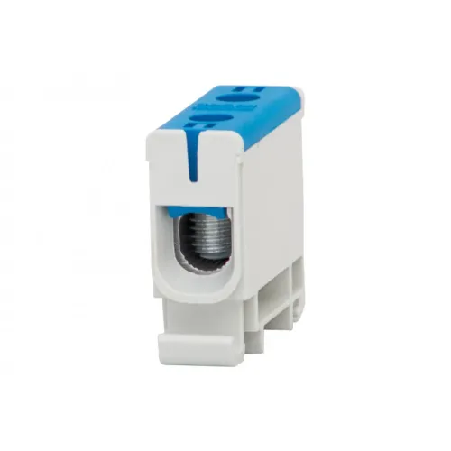 F-ELEKTRO F2.0120 — listwa zaciskowa ZU 1-torowa 2,5–50 mm², niebieska