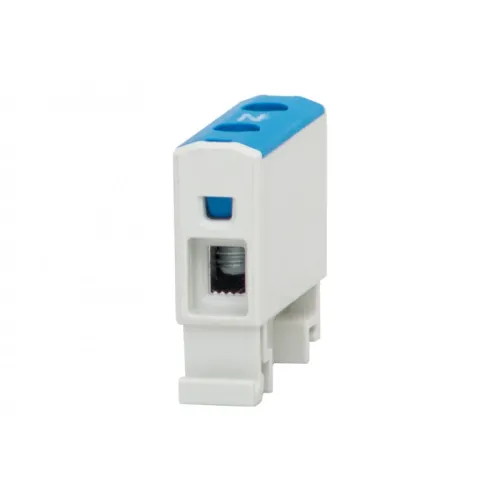F-ELEKTRO F2.0230 — listwa zaciskowa ZU 1-torowa 1,5–16 mm², niebieska
