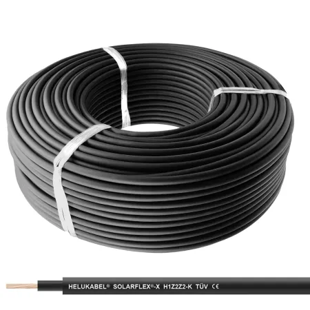 HELUKABEL H1Z2Z2-K 4 mm² czarny — krążek 500 m HELUKABEL H1Z2Z2-K 4 mm² czarny — krążek 500 m