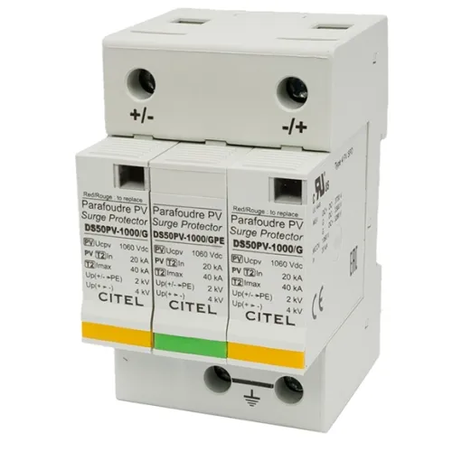 CITEL DS50PVS-1000/G — ogranicznik przepięć typu 2 DC