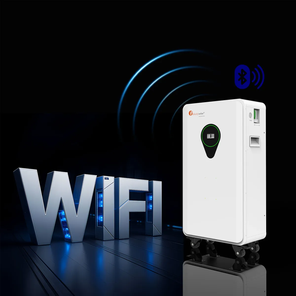 Podgląd przez Wi-Fi (grafika Felicity Solar dla serii FLA)